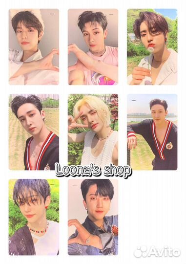 Неоф карты stray kids maxident