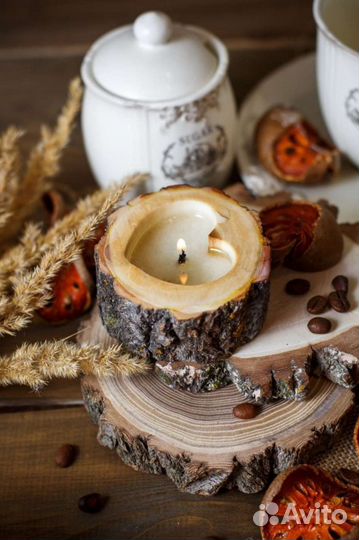 Ароматическая свеча ручной работы