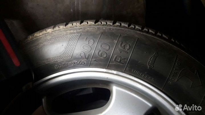 Колеса на mercedes cleber с дисками