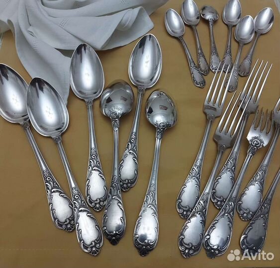 Мельхиоровые приборы зиш роял