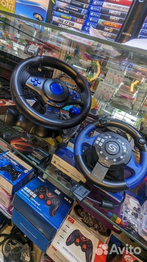 Аксессуары для Sony Playstation 1, 2, 3, 4, 5