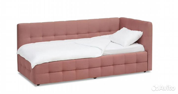 Кровать Рон Mini 0.9 м розовая