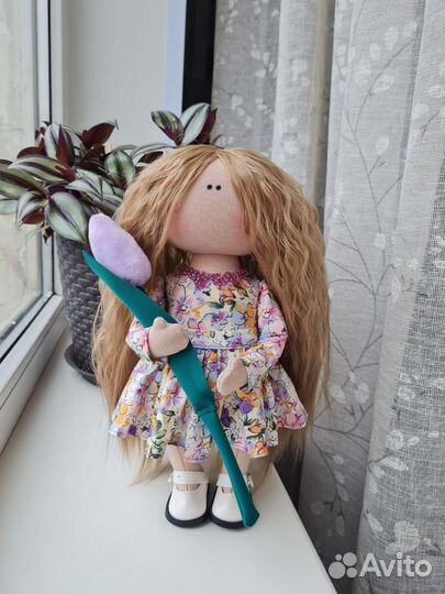 Интерьерная кукла тильда