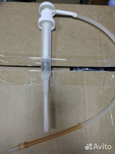 Насос для замены масла в редукторе