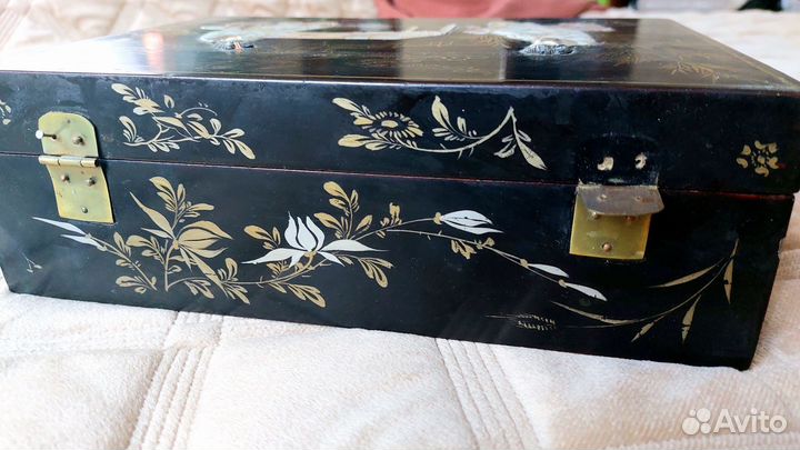 Шкатулка Китай антиквариат