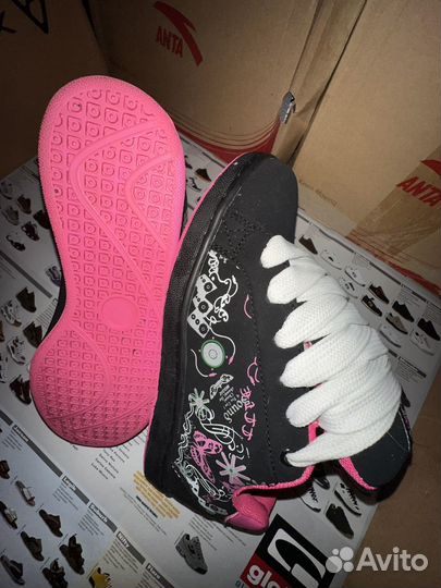 Patrol Osiris Dvs Globe Black/Pink Vans Дутыши