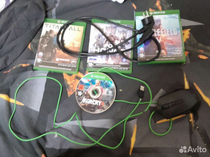 Battlefield 5 Titanfal for honor xbox one + мышка
