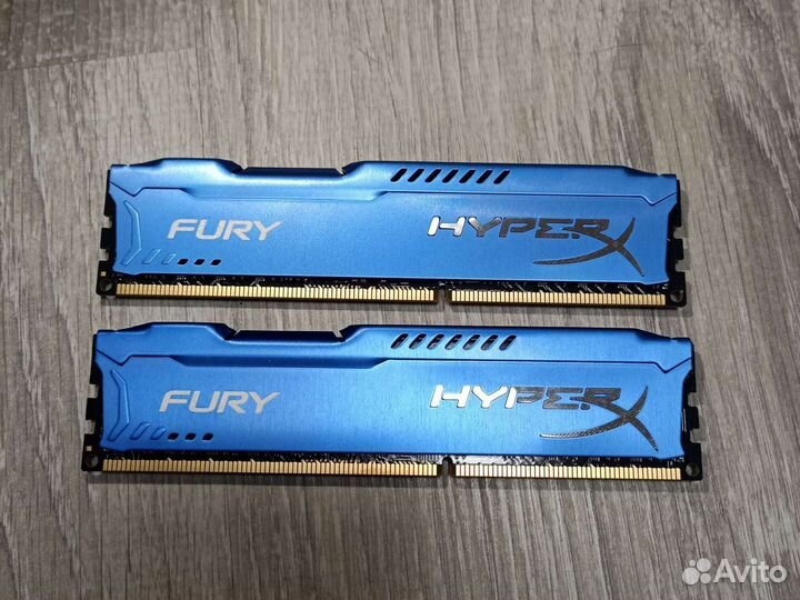Оперативная память Kingston HyperX fury