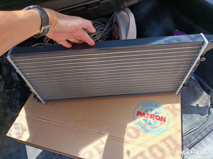 Радиатор охлаждения на volkswagen passat b3 b4