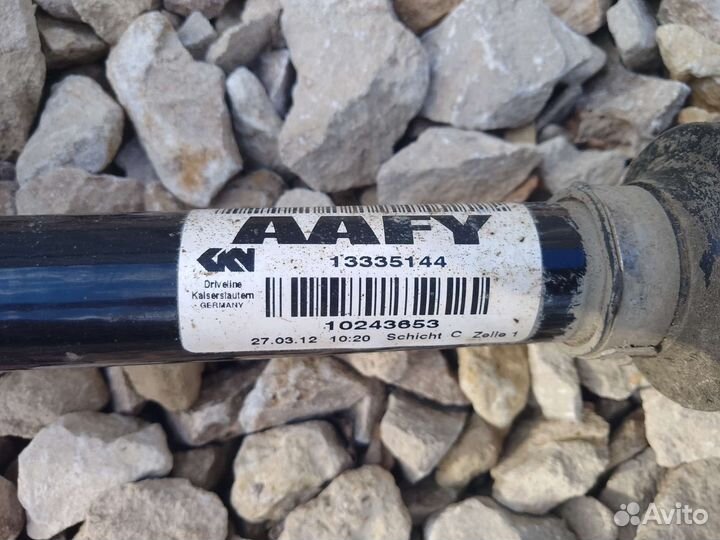 Полуось(привод) правый Opel Astra J