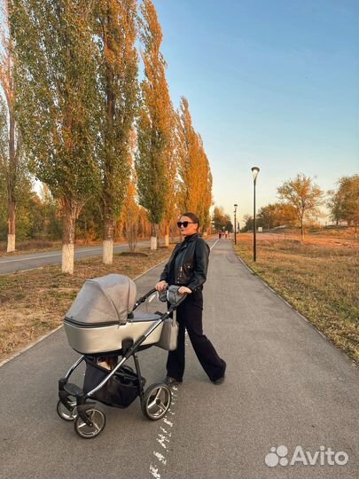 Коляска 2 в 1 adamex reggio