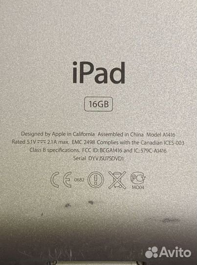 Планшет Apple iPad 3 б/у