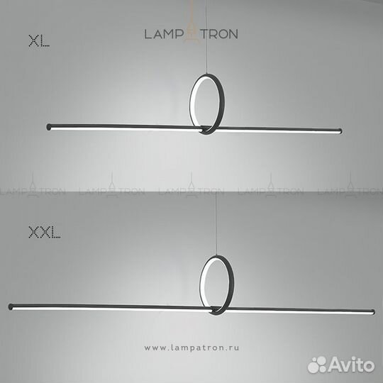 Реечный, рядный светильник moffit long Размер XS. Цвет Черный. Трехцветный свет moffit-long-xs-black