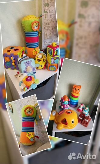 Развивающие игрушки пакетом