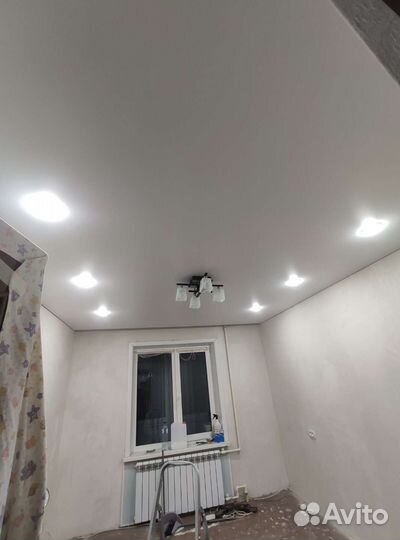 Монтаж натяжных потолков