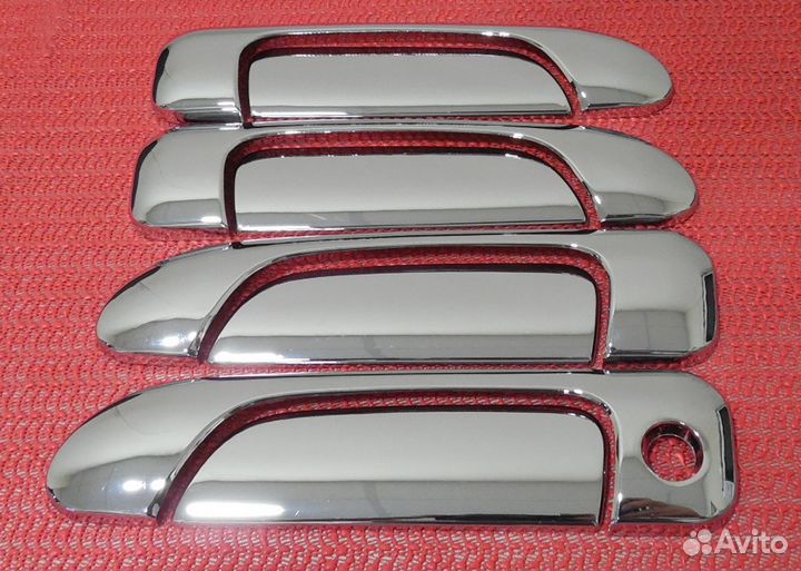 Хром накладки на ручки Honda FIT, aria, jazz