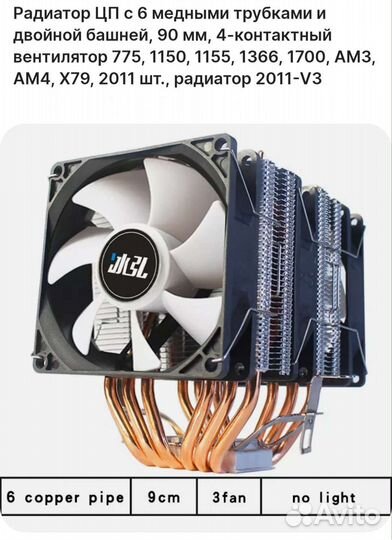 Кулер процеccорный