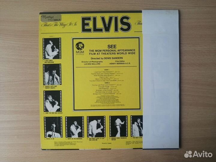 LP Elvis Presley 