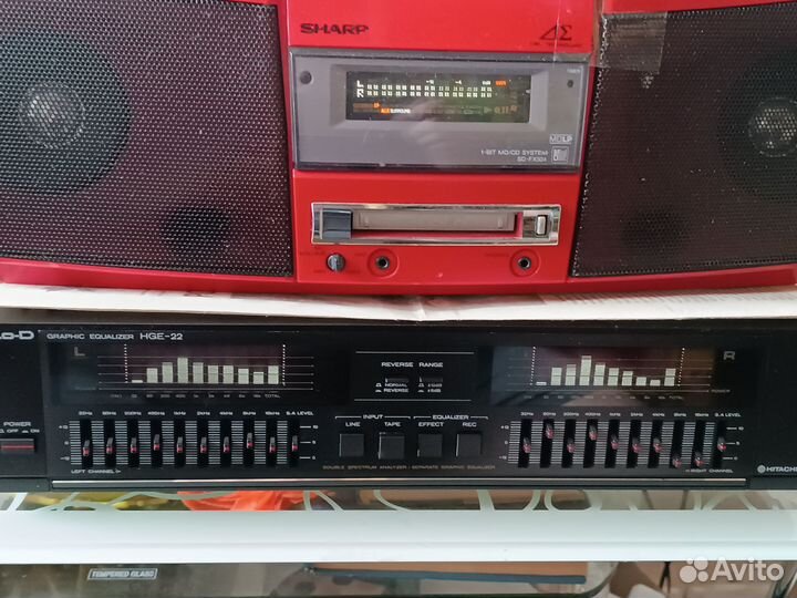 Graphic equalizer Lo-D HGE-22 hitachi