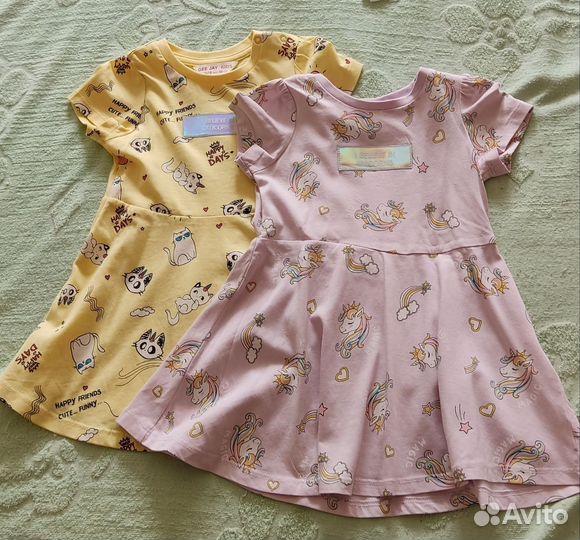 Платье летнее для девочки 86 и 92 размер
