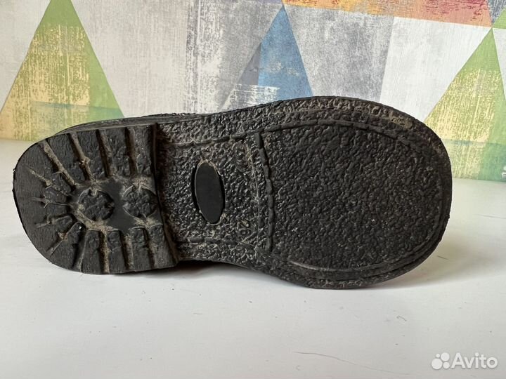 Ботинки зимние 25р натуральный мех