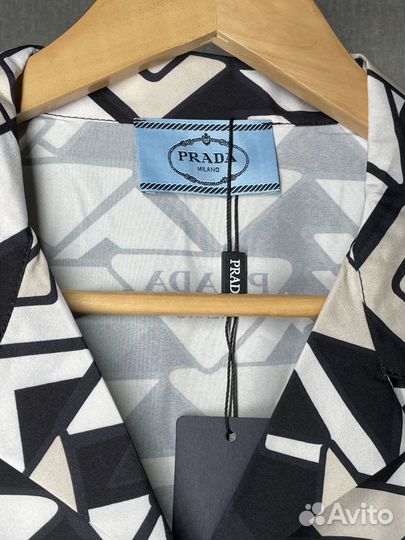 Prada рубашка безрукавка премиум