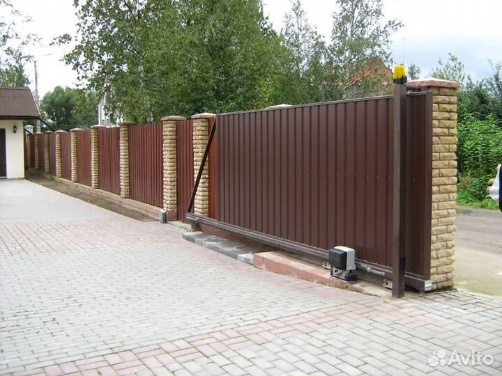 Отканые ворота от производидтеля