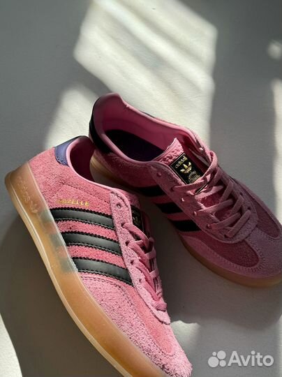 Adidas Gazelle Indoor Bliss Pink (розовые) 36-40