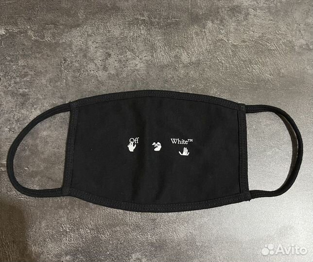 Тканевая маска для лица OFF white