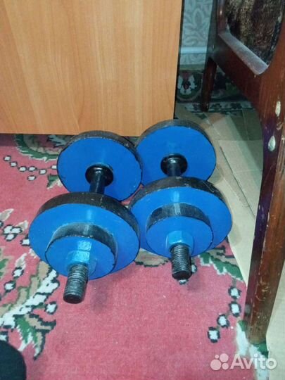 Штанга и гантели