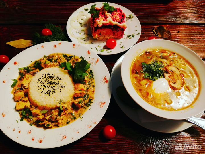 Комплексные обеды с доставкой