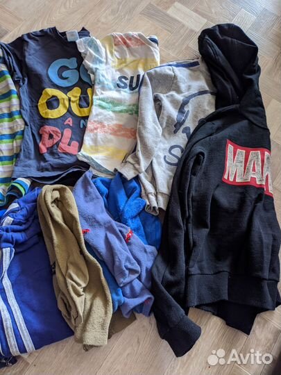 Вещи пакетом на мальчика 98 104 110