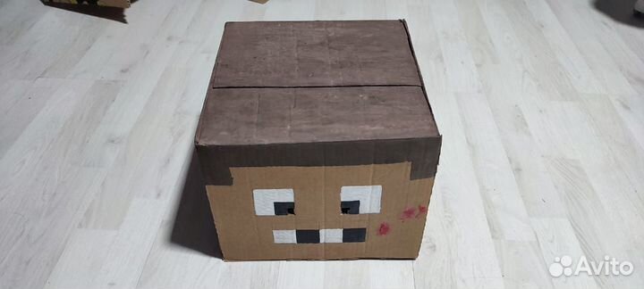 Mincraft, маска, шлем, костюм