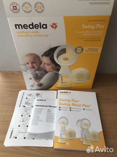 Молокоотсос medela swing электрический