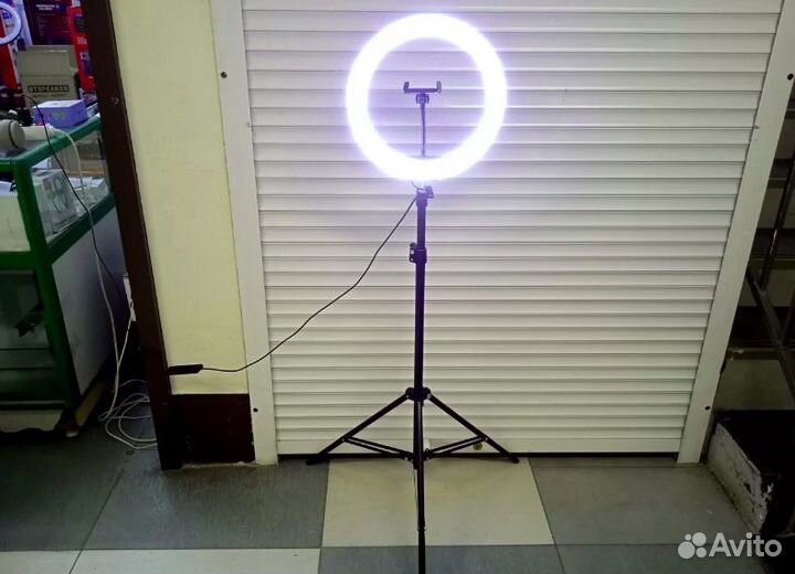 Кольцевая Лампа для Селфи с 15 Режимами Света