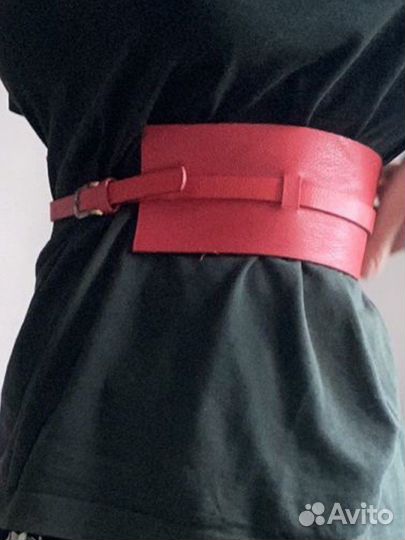 Ремень женский широкий
