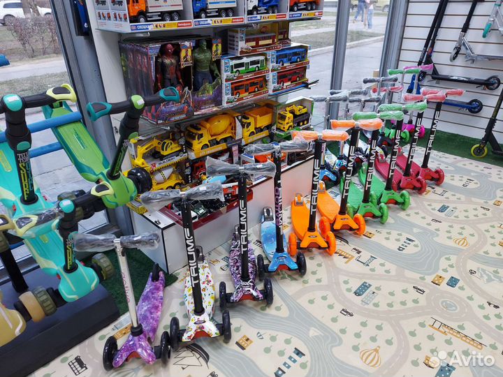 Самокаты детские трёхколесные