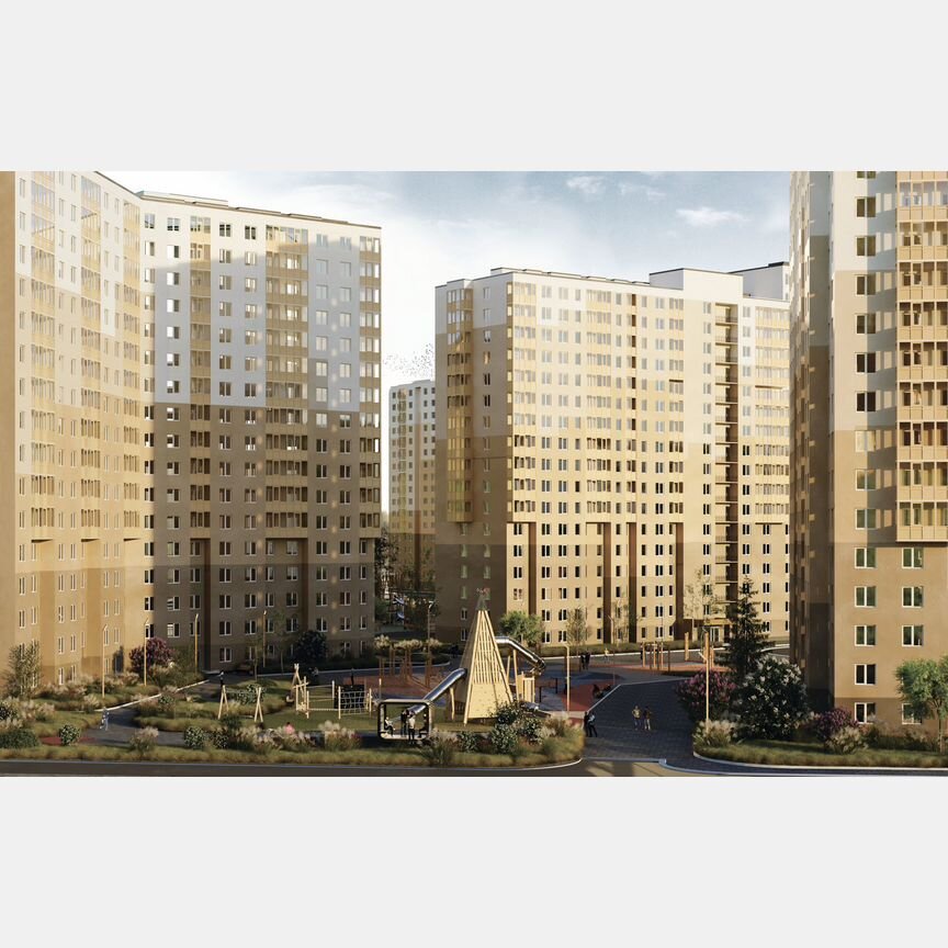 Квартира-студия, 25,2 м², 14/17 эт.