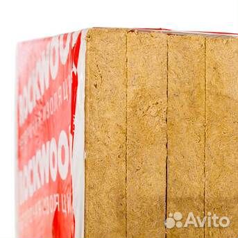 Каменная вата rockwool Венти Батс Оптима, 1000x600