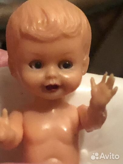 Кукла пупс времен СССР Гальба