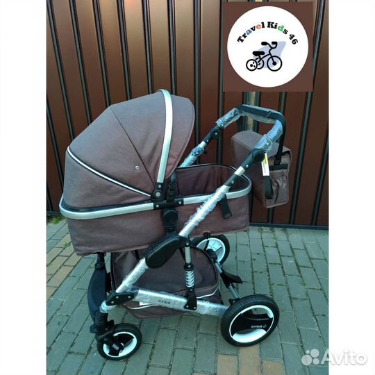 Коляска для новорождённых 2в1 Luxmom 510