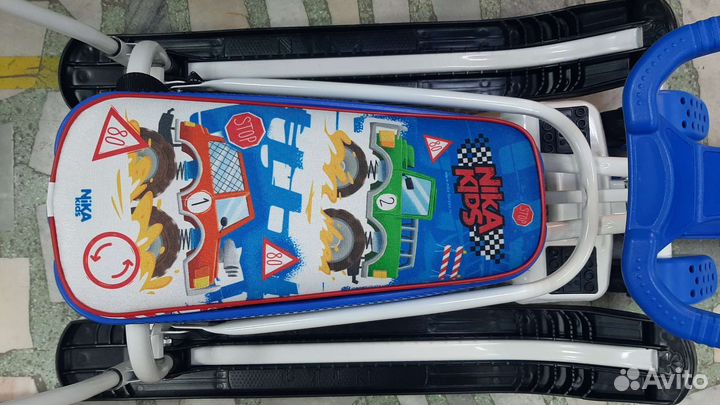 Снегокат тс-6 с колёсами (новый)