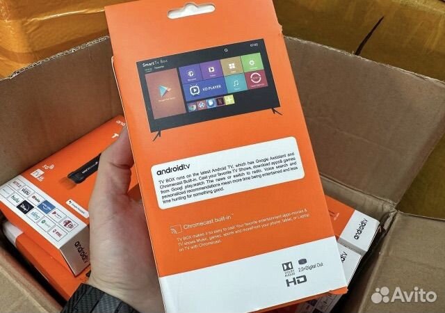 Tv stick 4k /тв смарт приставка (android)