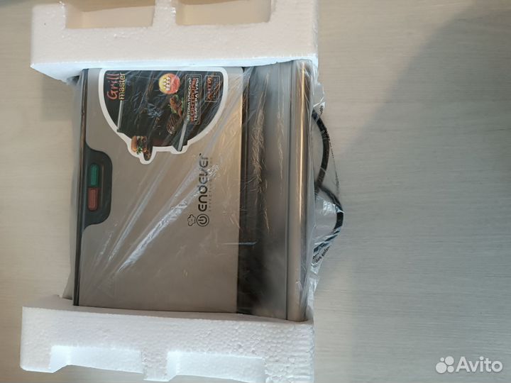 Электрогриль новый