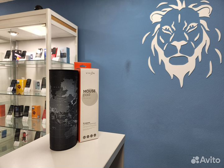 Большой игровой коврик Vixion новый (вр80)