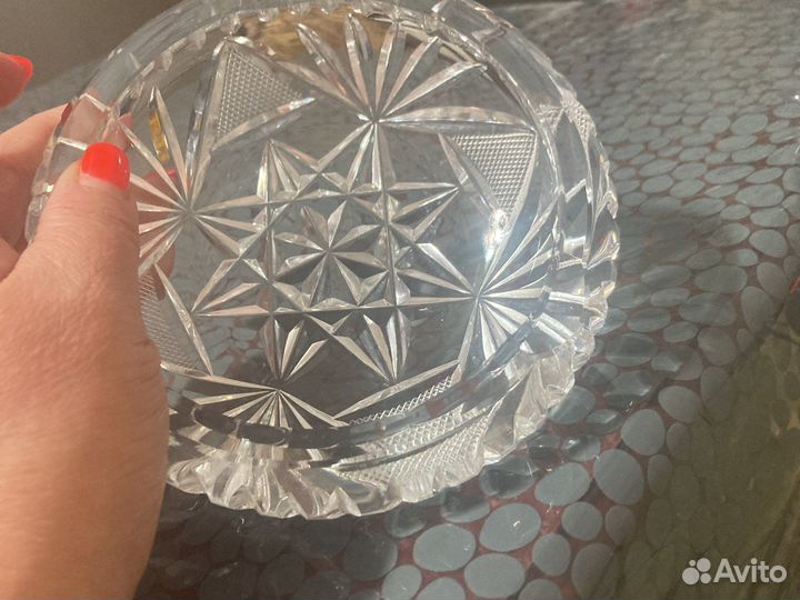 Пепельница хрустальная времен СССР - Германия