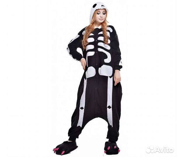 Кигуруми FunFur Скелет XL