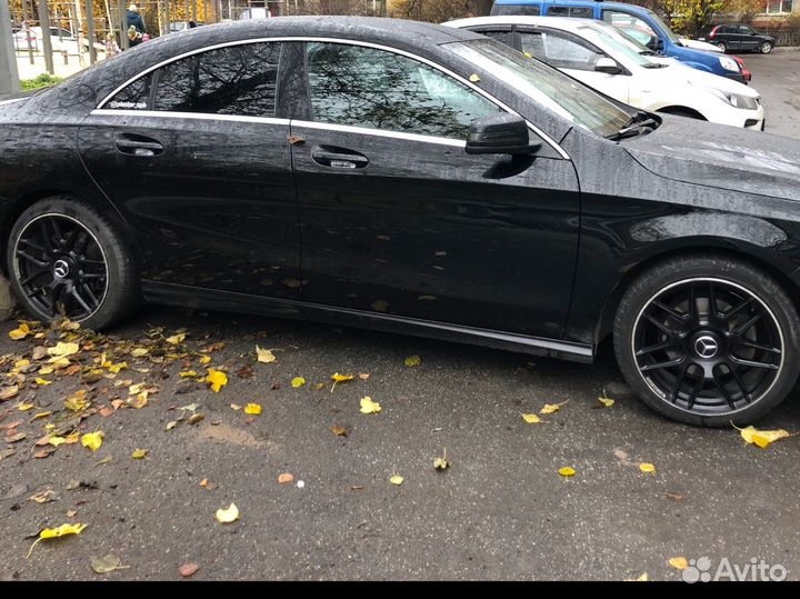 Колеса на mercedes r18 (резина и диски)