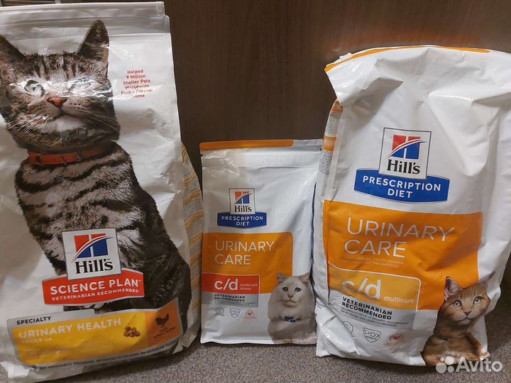 Корм для кошек hills cd