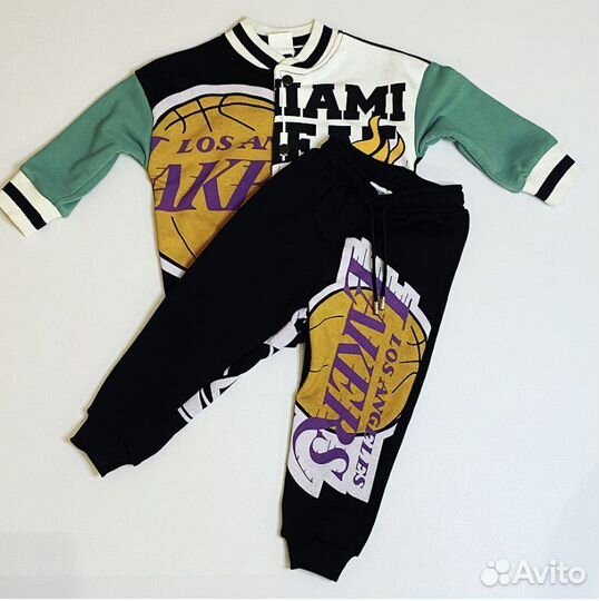 Костюм, бомбер со спортивными штанами детский